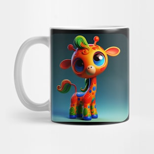 Animals, Insects and Birds - Giraffe #41 Mug